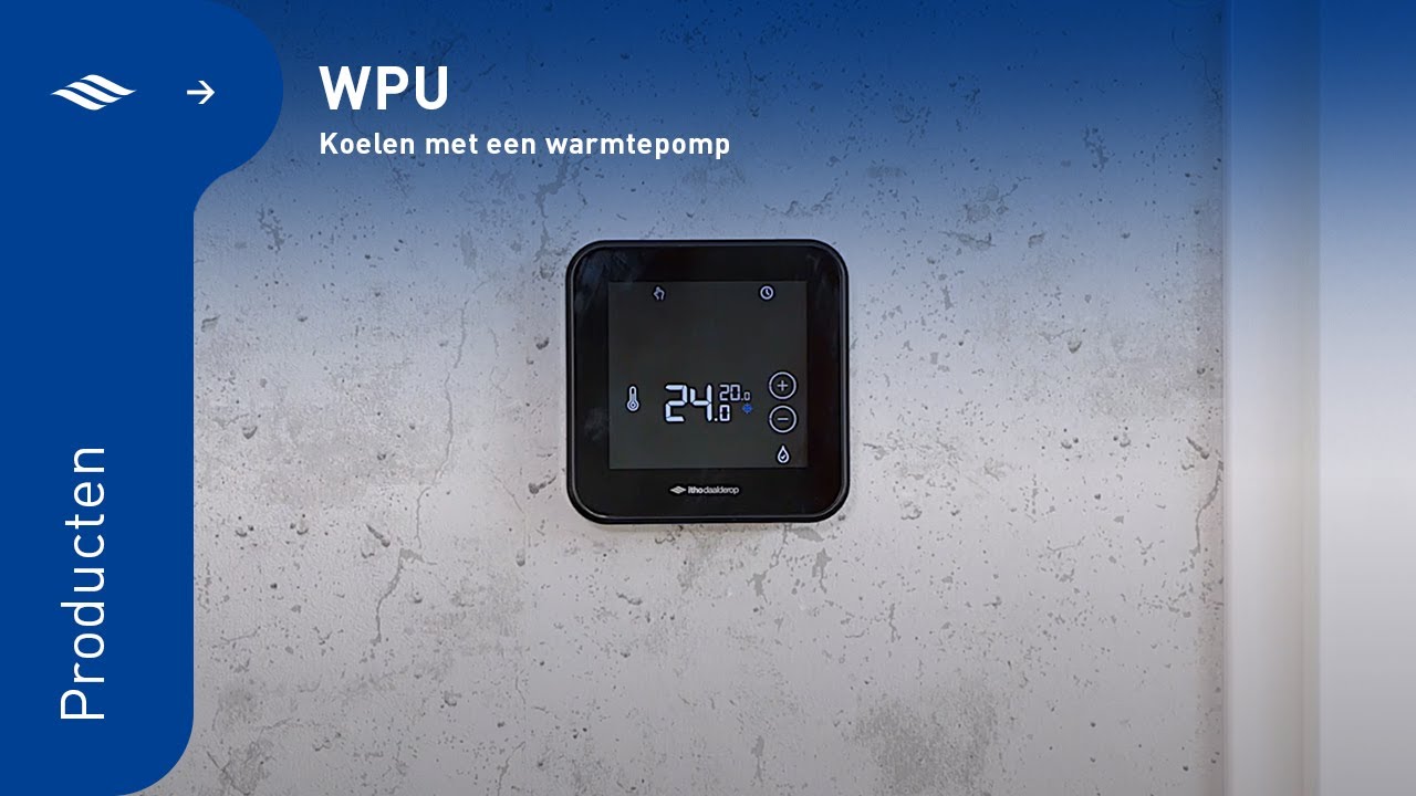 Koelen met een warmtepomp